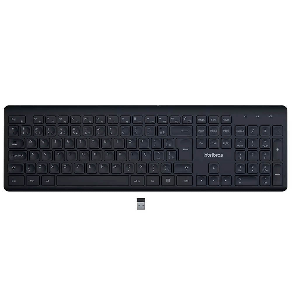 Teclado Sem Fio Intelbras TSI50 Preto - 4293200 Truedata